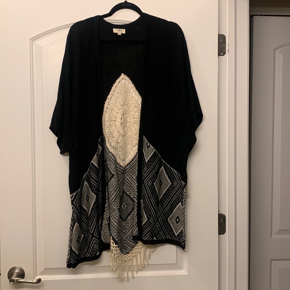 Boho sweater wrap